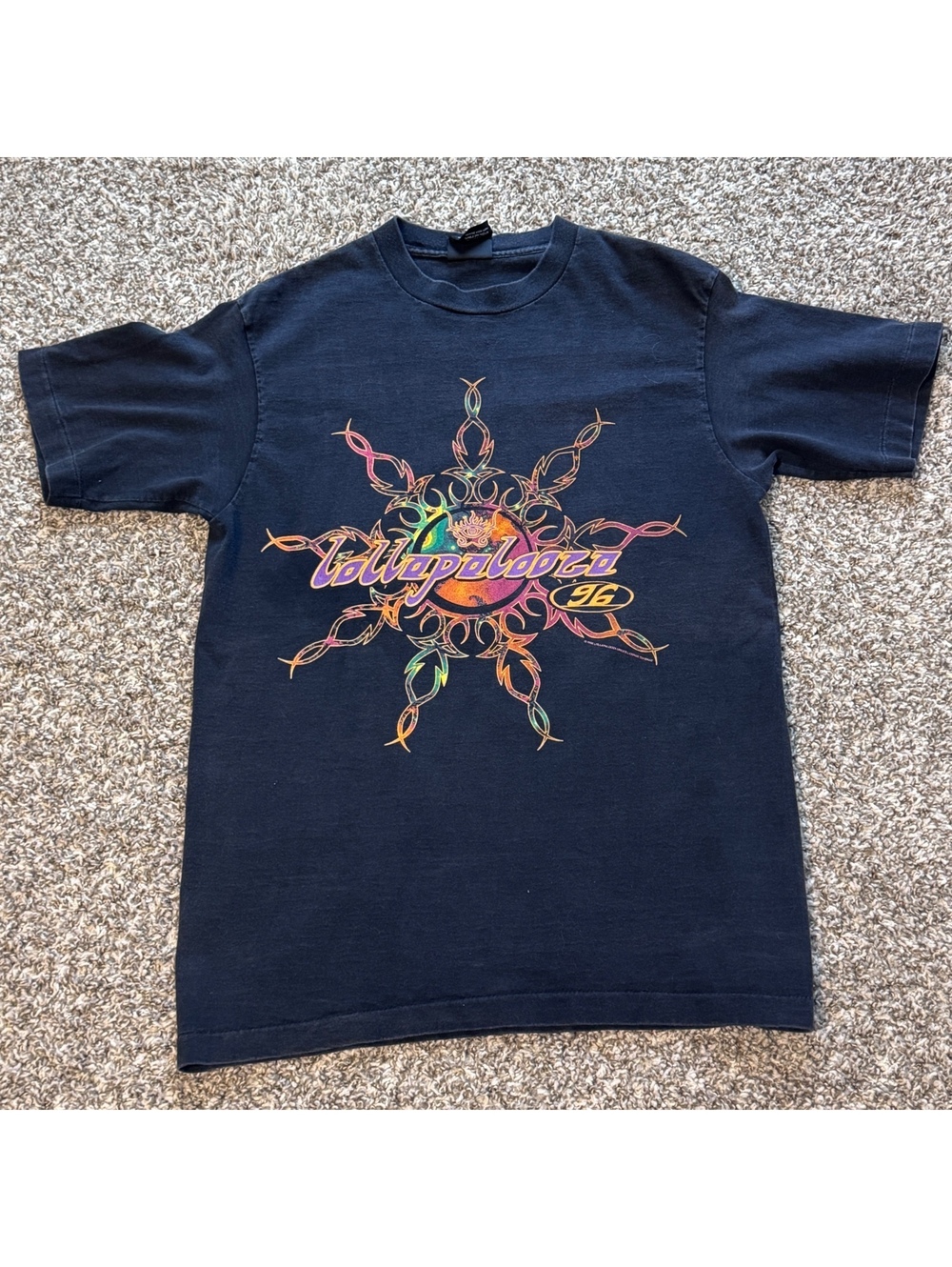 RARE Vintage 1996 Lollapalooza T-Shirt L 90s Tour Tee Made USA